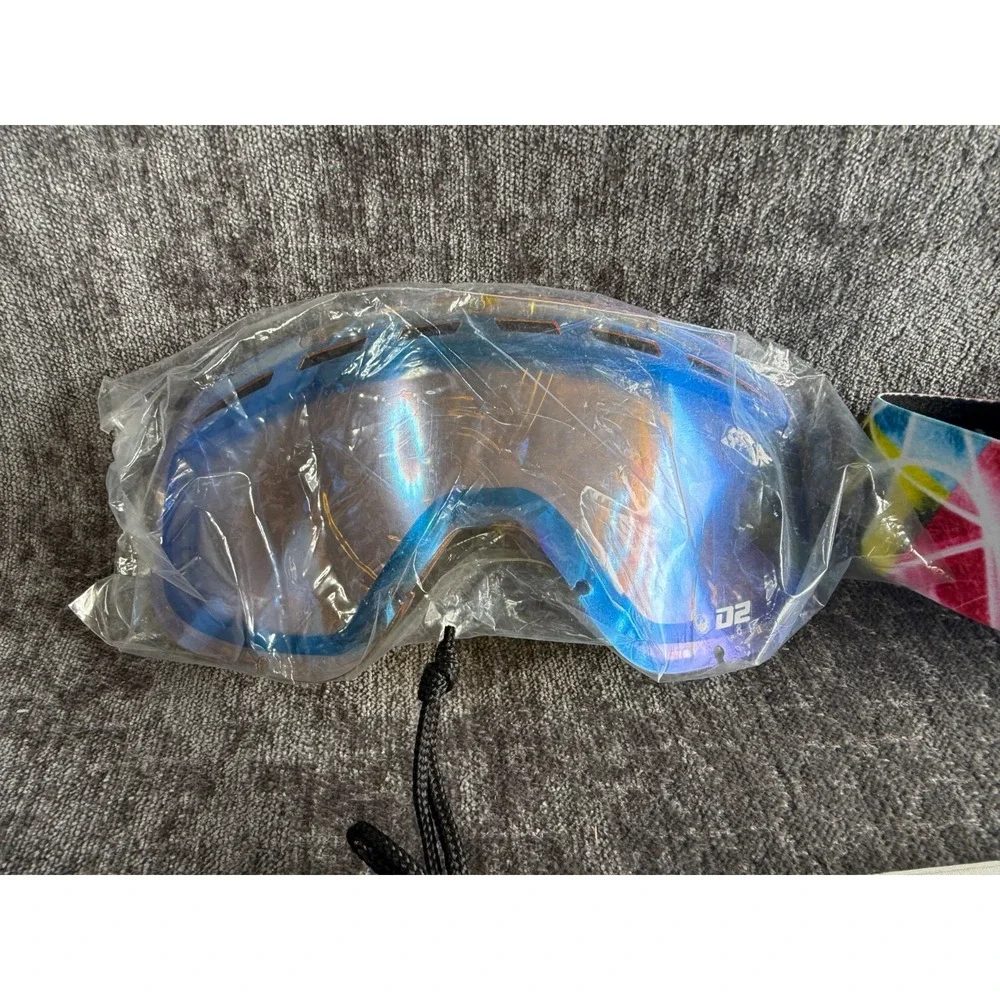 Dragon Alliance D2 Snow Goggles Tie Dye Frame With Extra Bonus‎ Lens & Bag